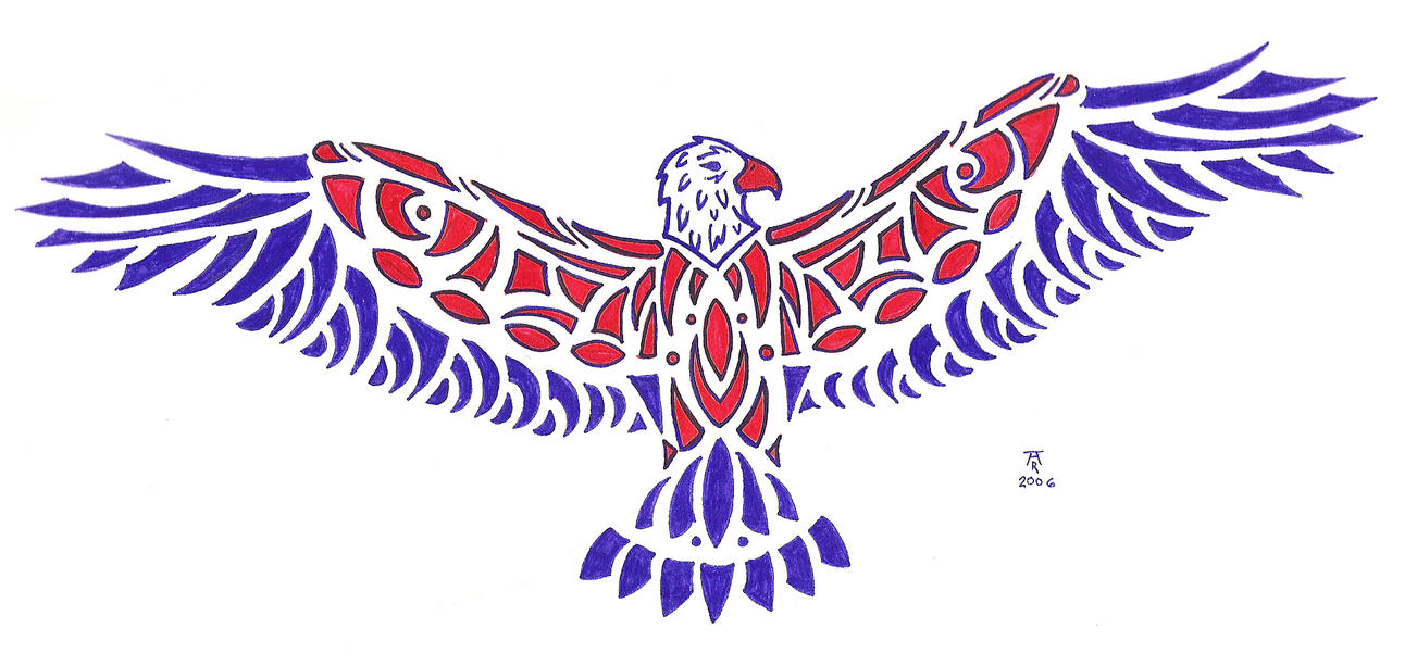 Eagle Tattoo by RuneElf on