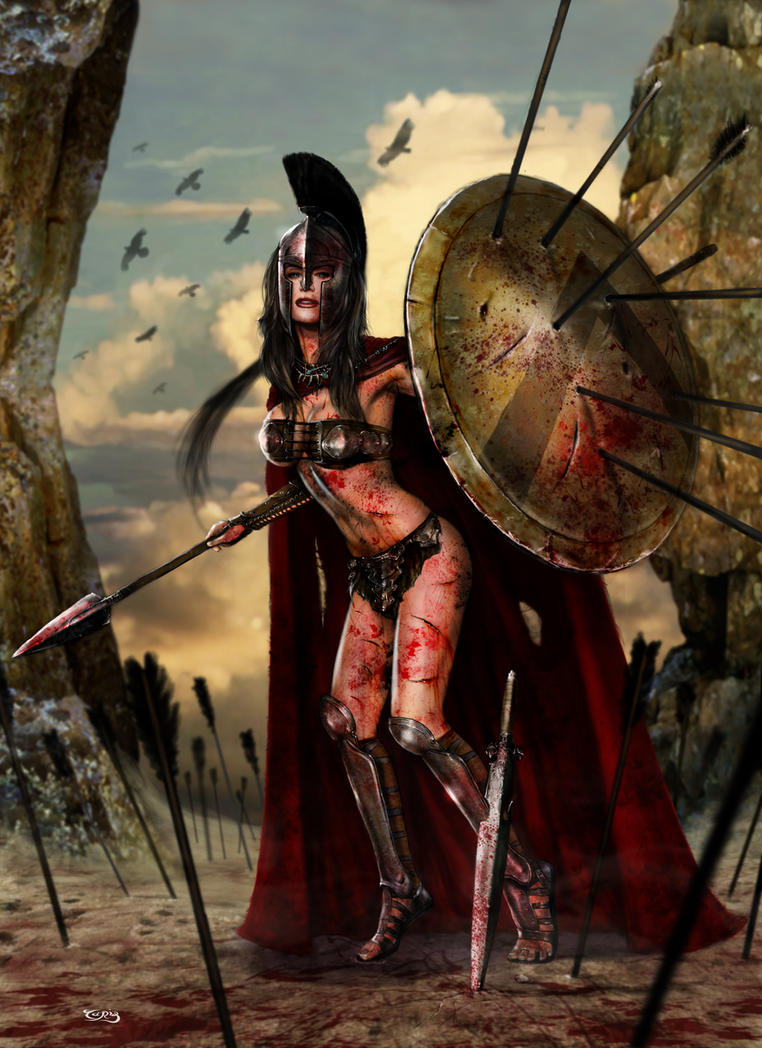 spartan queen by tariq12