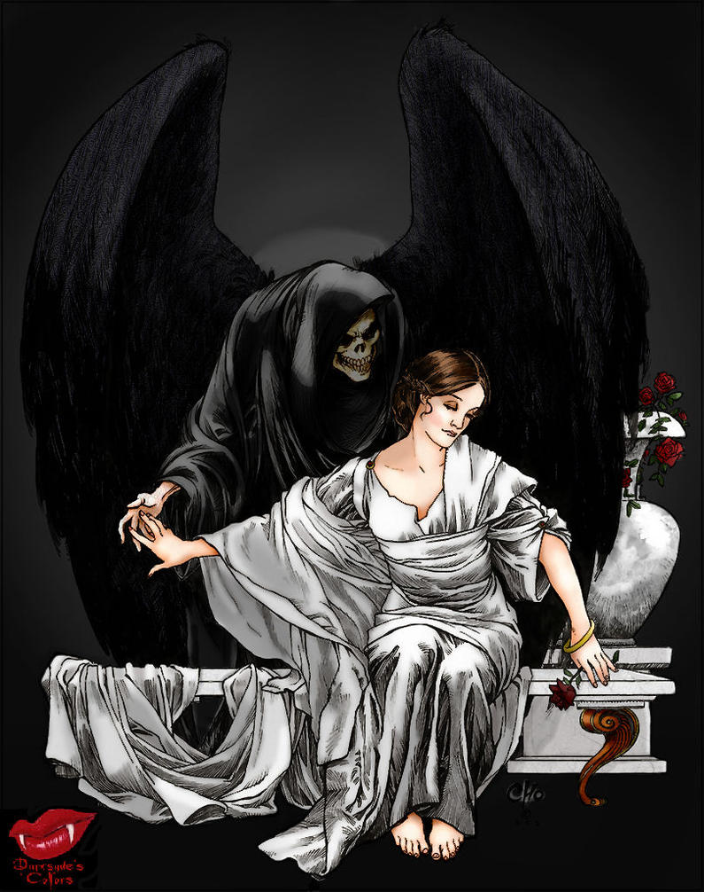 Death and the Woman by darcsyde001 on deviantART