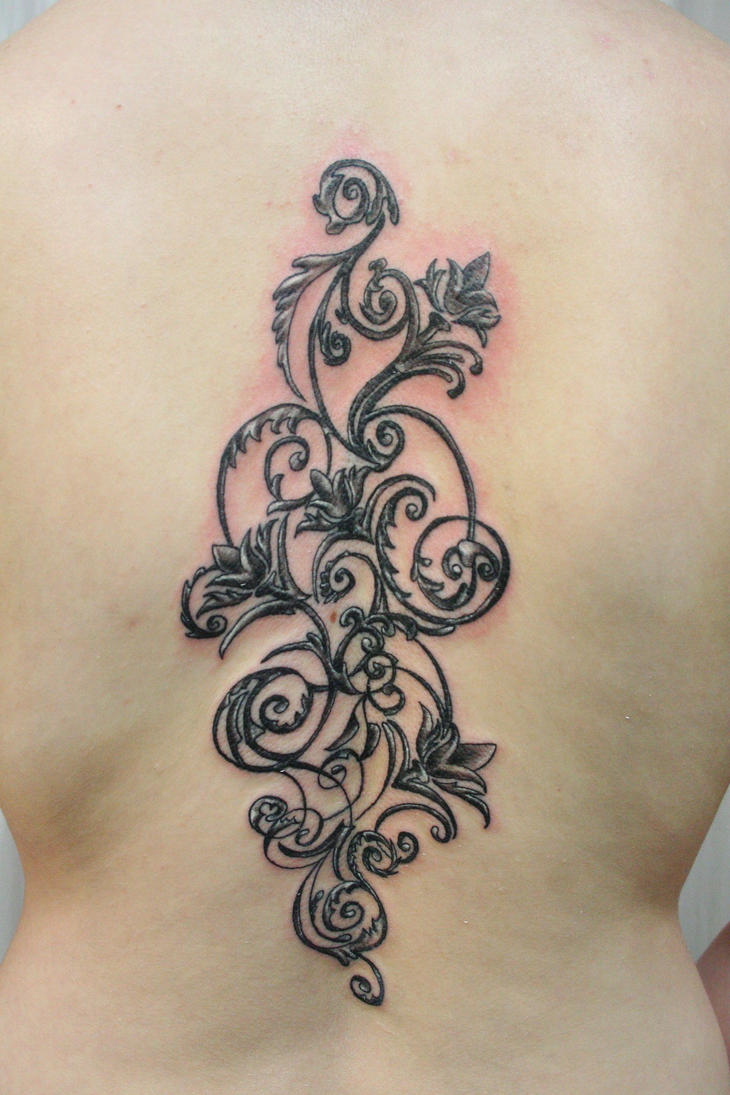 Flowers ornamentation Tattoo | Flower Tattoo