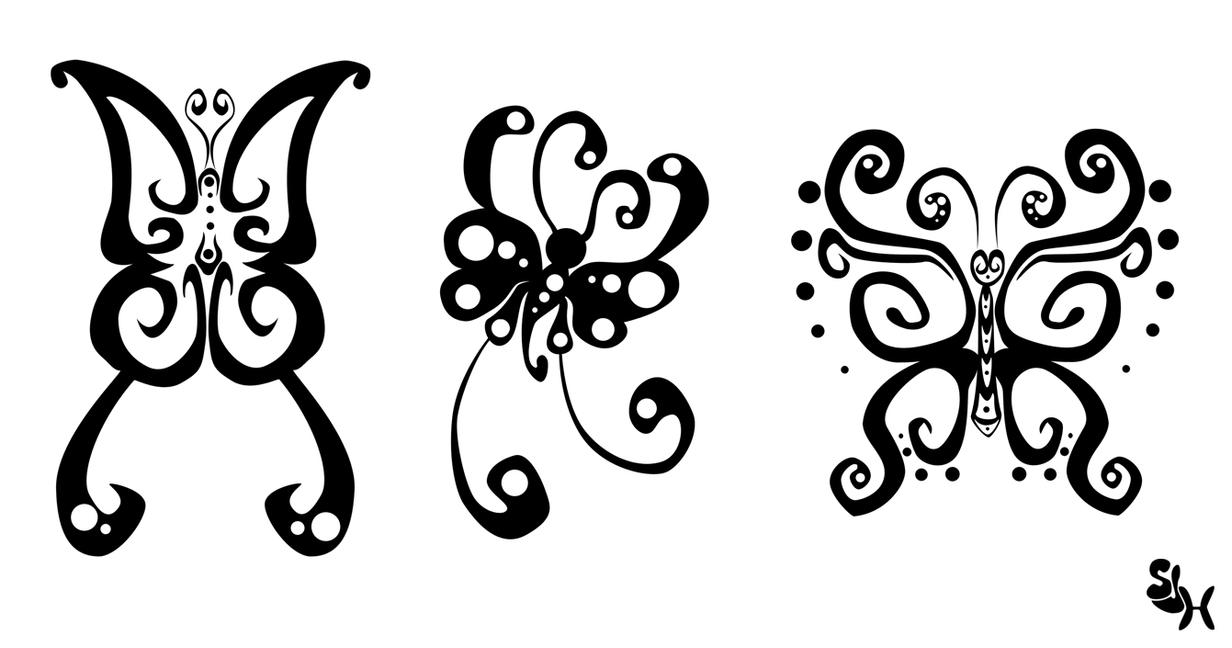 Modelleri Butterfly tattoo