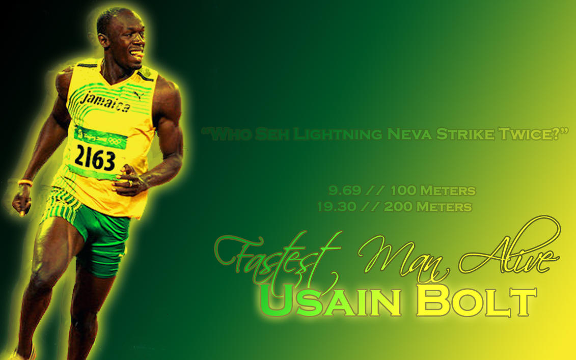 Usain Bolt Wallpaper by ~Ebs2Hott4U on deviantART