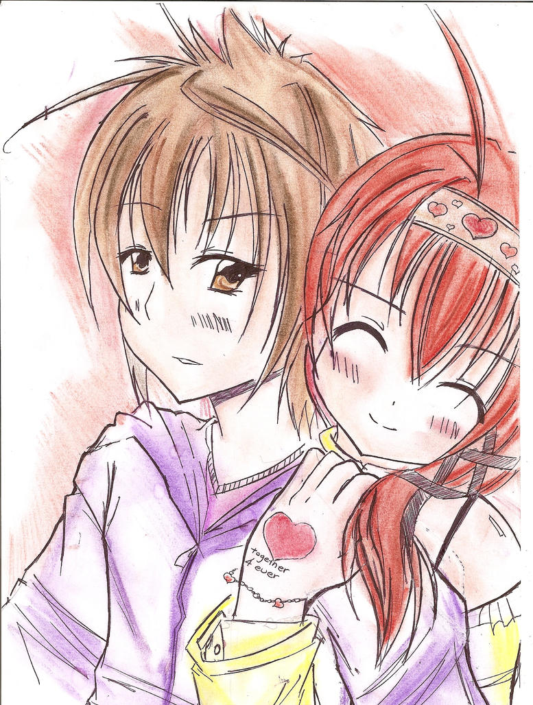 anime couple by Razor-Sensei on DeviantArt