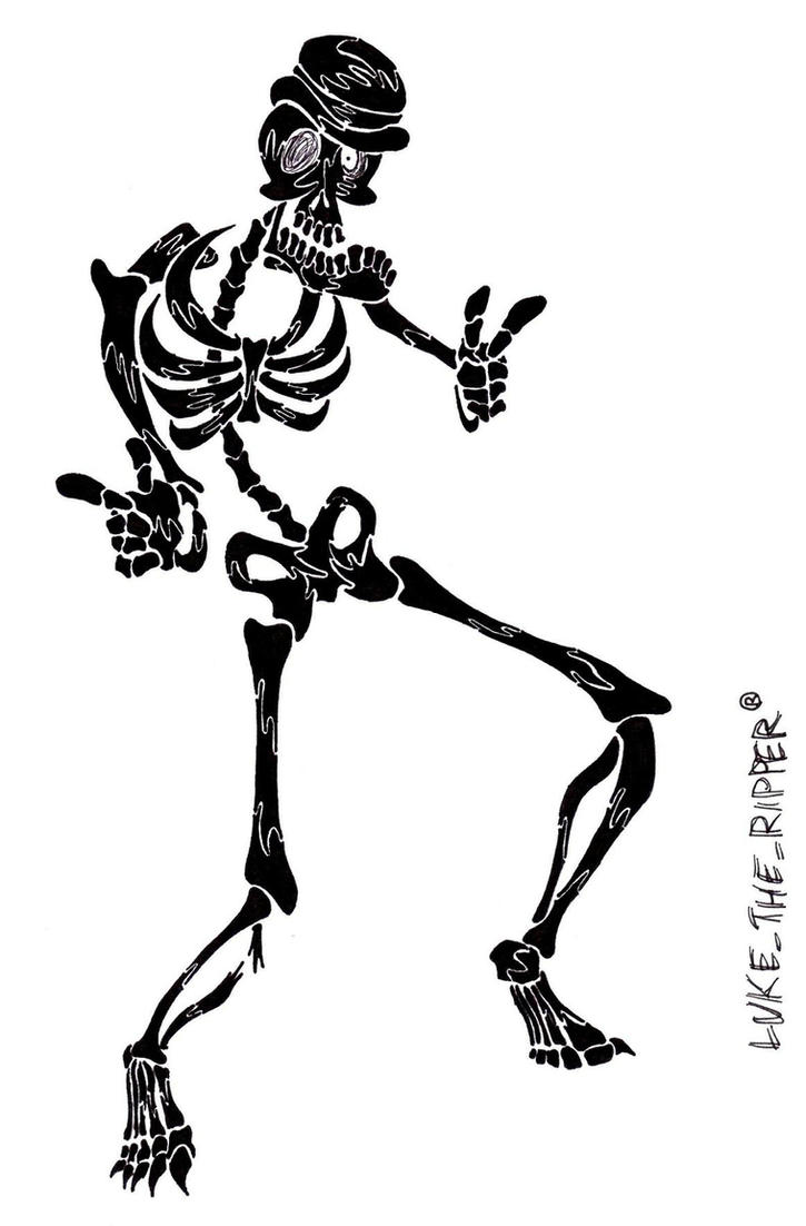 jack skeleton coloring pages - photo #47