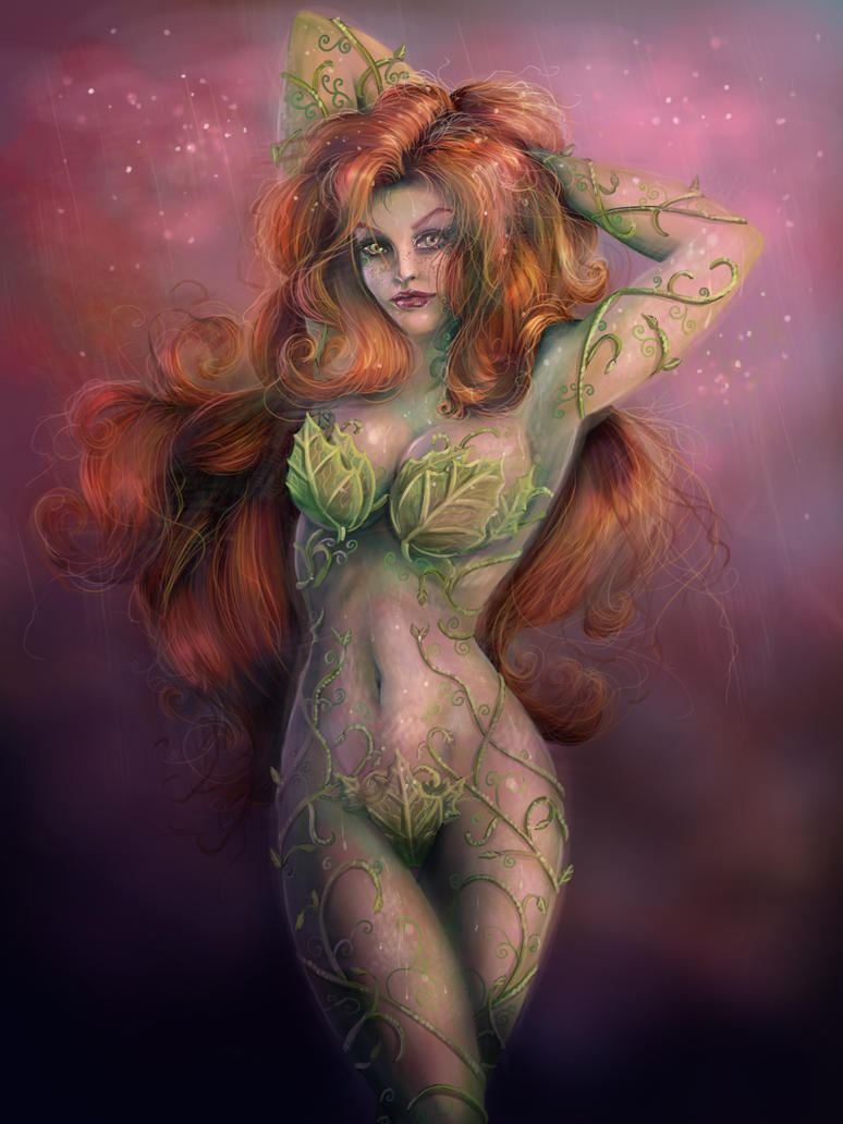 Poison Ivy Painted by