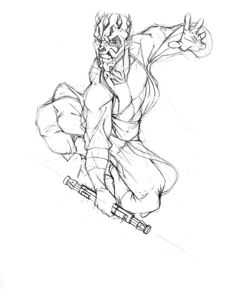 darth maul coloring pages - photo #24