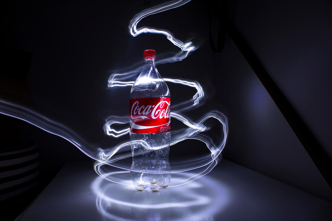 Coke Light Painting 2 by