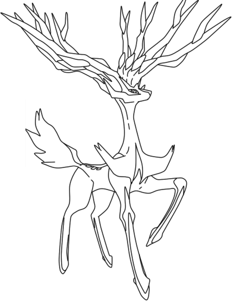 xerneas and yveltal coloring pages - photo #5