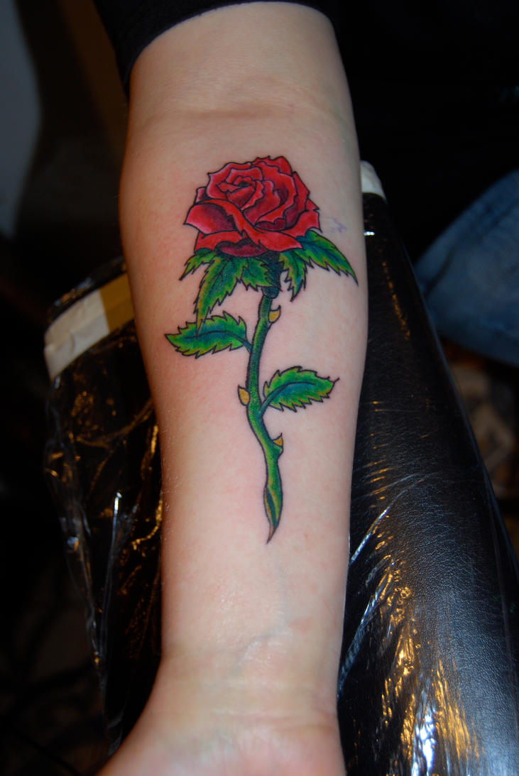 rose tattoo outlines