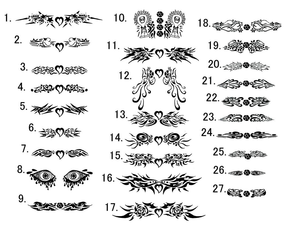 27 Tattoo tribal colection by