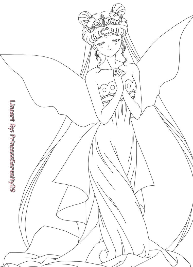 queen serenity coloring pages - photo #3