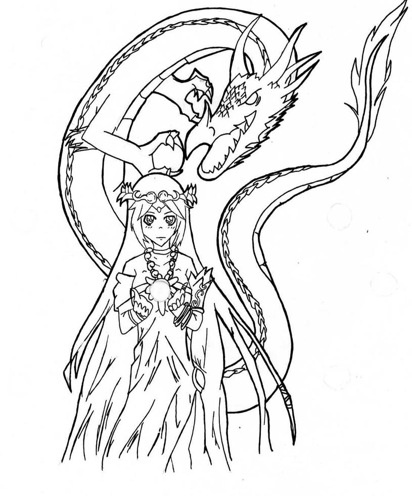jane and the dragon coloring pages - photo #9