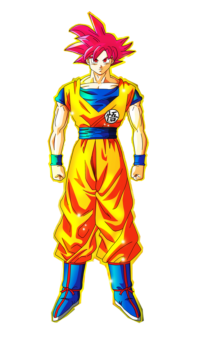 Goku Super Saiyan God Dbz 2013 By Dbzlatino On Deviantart