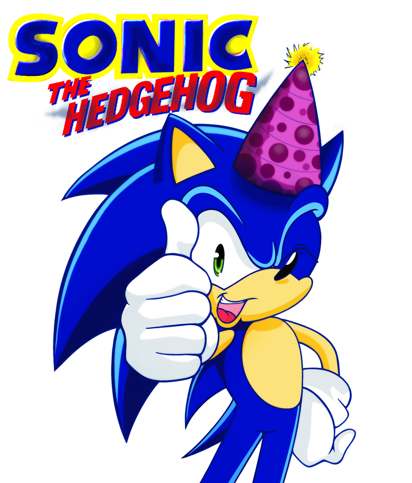 Sonic Birthday Card / personalised birthday card Sonic The Hedgehog any