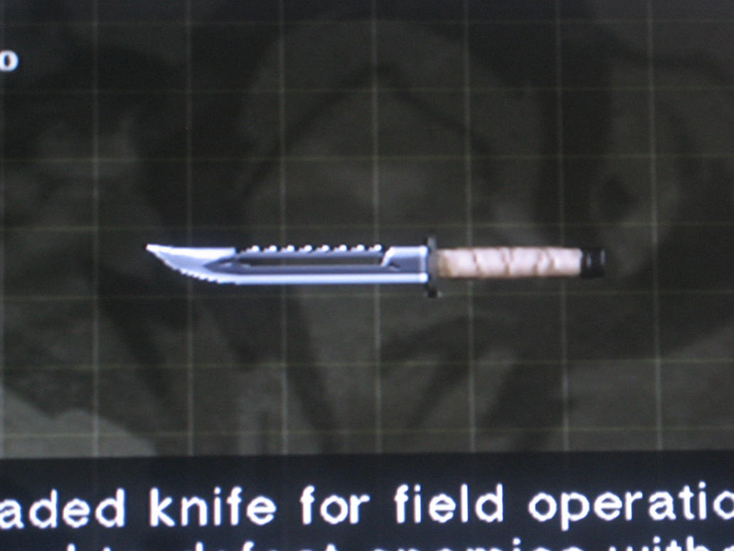 Mgs3 Knife