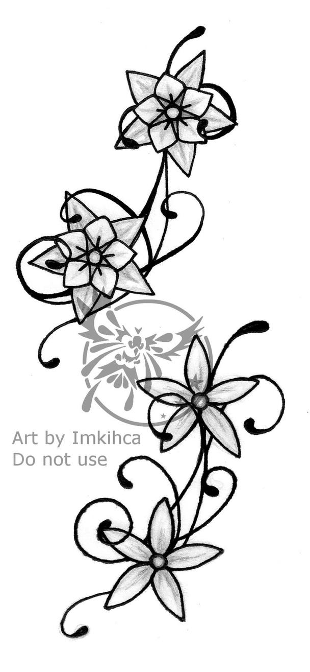 Amber's Flowers | Flower Tattoo