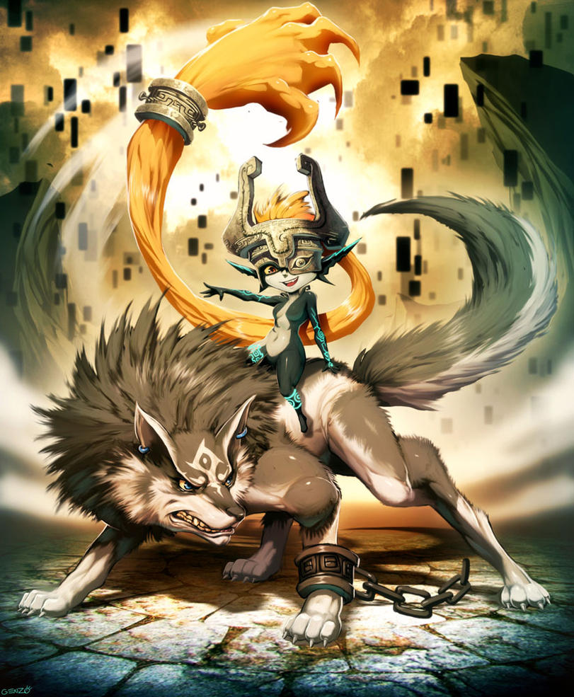 [Image: zelda___midna_and_wolf_link_by_genzoman-d30niyq.jpg]