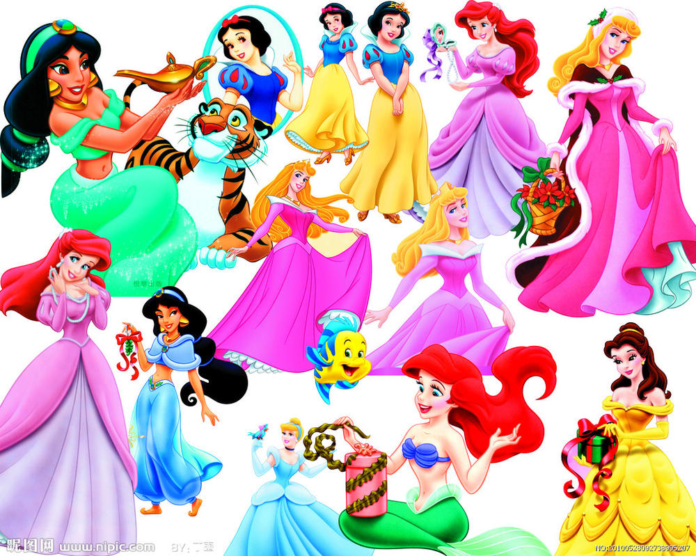 clipart pictures of disney princesses - photo #25