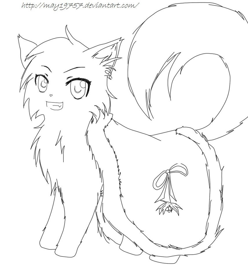 warrior cat coloring pages - photo #20