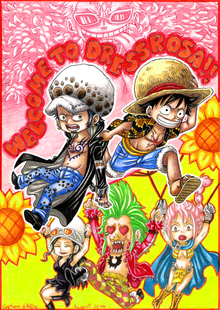 Welcome to Dressrosa!! by Captain--Ruffy