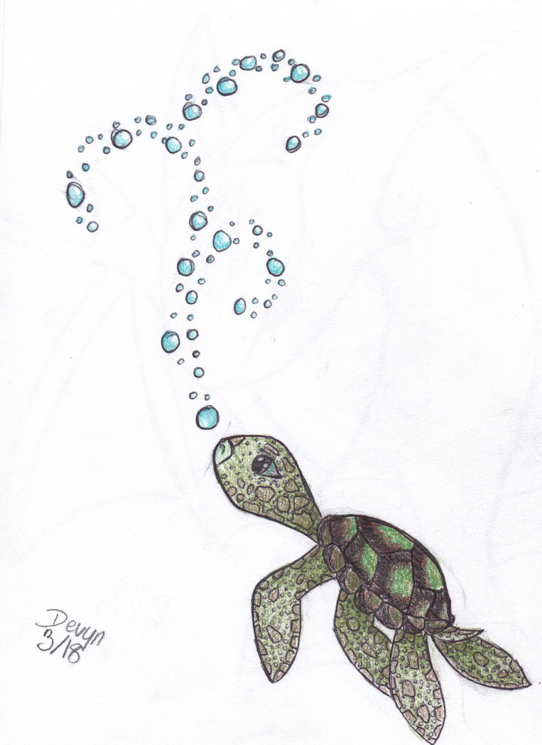 Another Turtle Tattoo Design