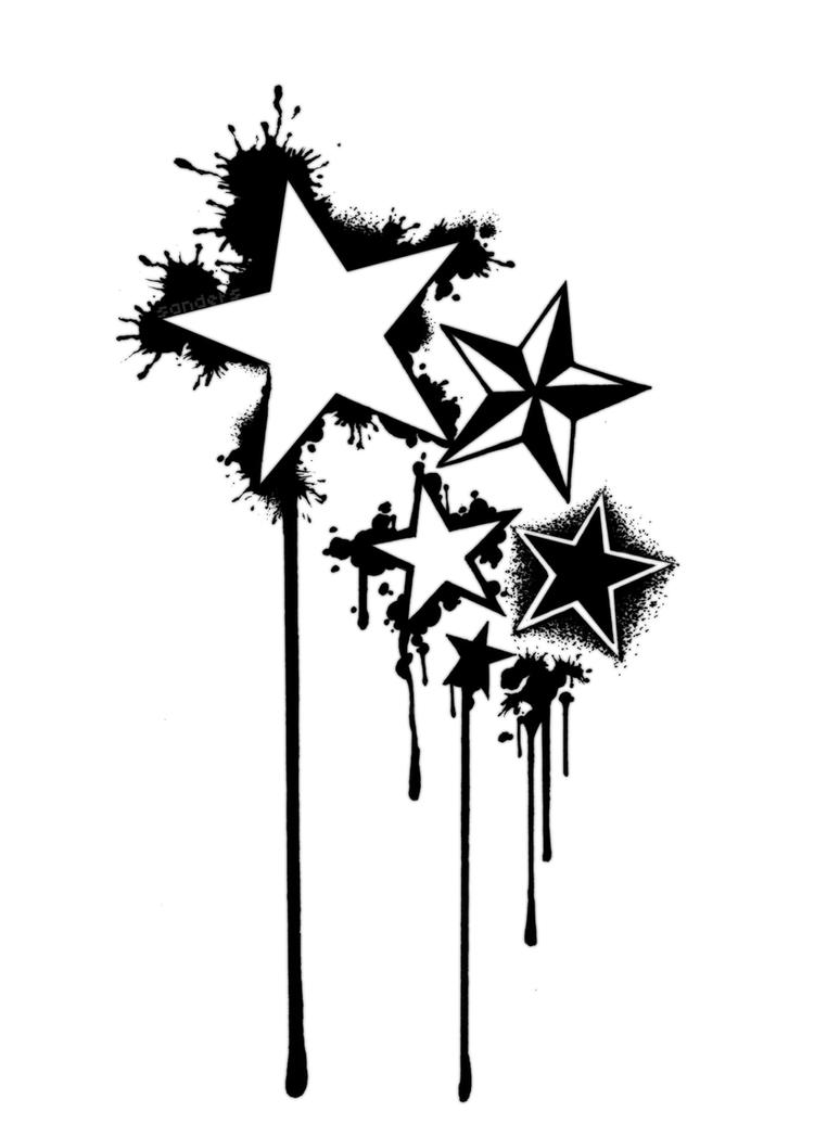 Stars Tattoo By Sandersk On