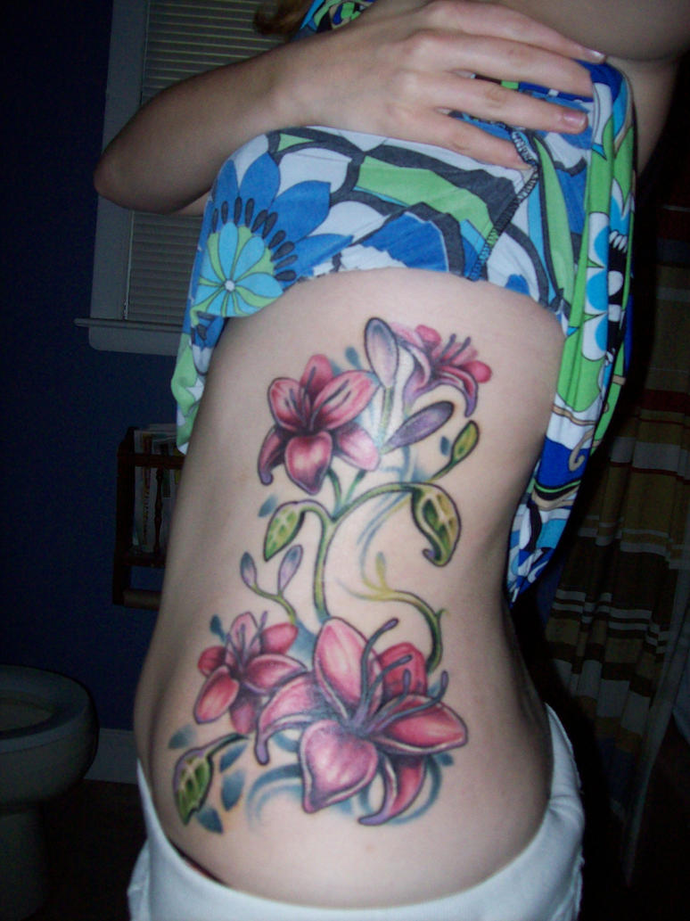 lily flower tattoos