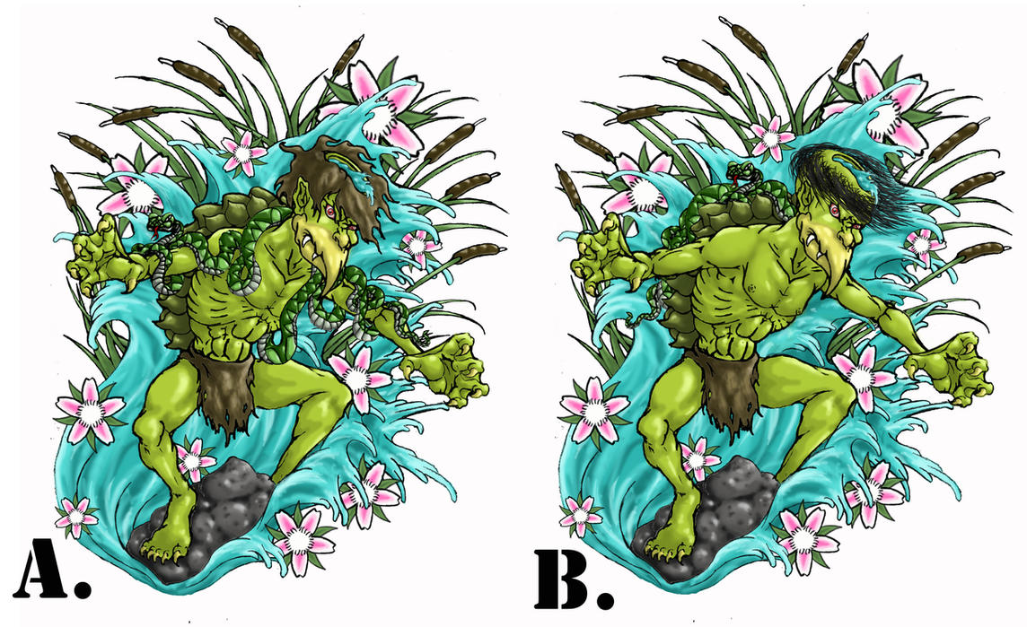 Kappa tattoo comparison | Flower Tattoo