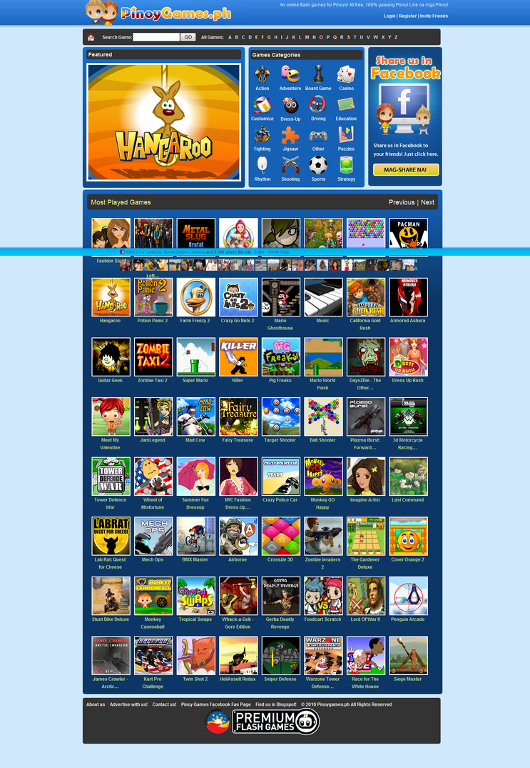 Pinoy Games - Free Online Game by ~garlicboi on deviantART