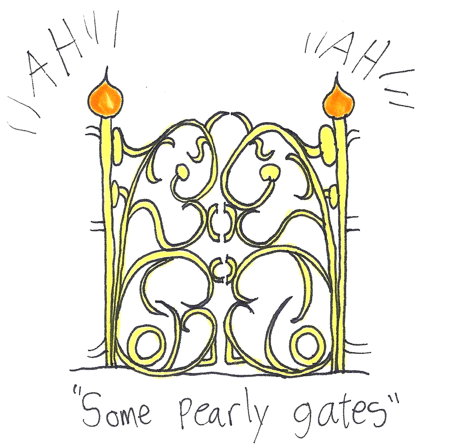 pearly gates clipart - photo #8