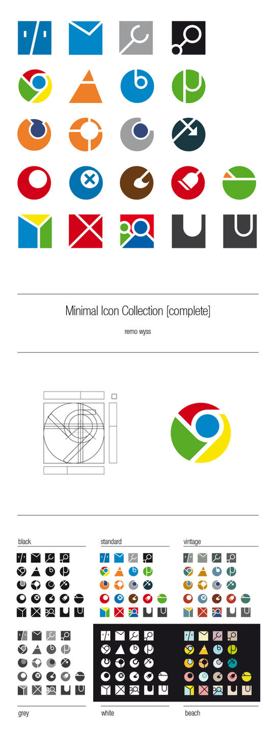 [icon set] Minimal Icon Collection [complete]