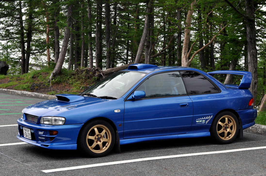 Subaru Impreza WRX STi Type R ver.VI in Mount Fuji by