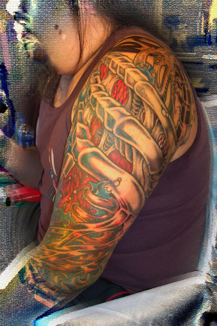 One Giant Sleeve - sleeve tattoo