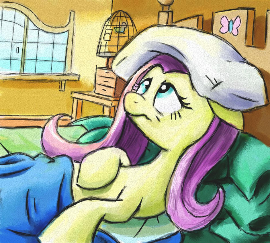 [Obrázek: wake_the_hell_up__fluttershy_by_gsphere-d4d7qi5.jpg]