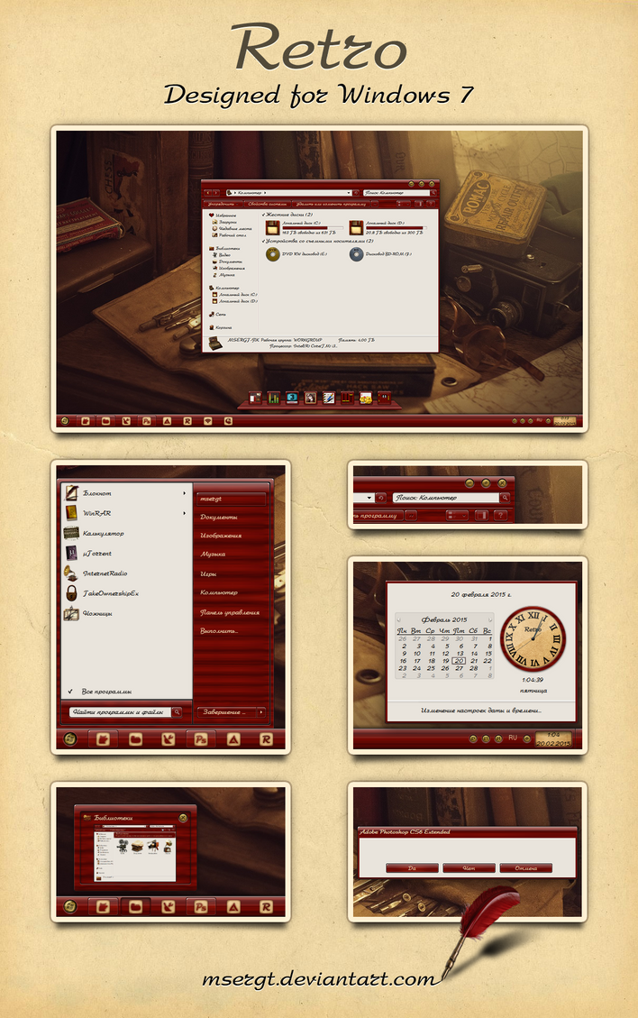 Catly theme for Win7