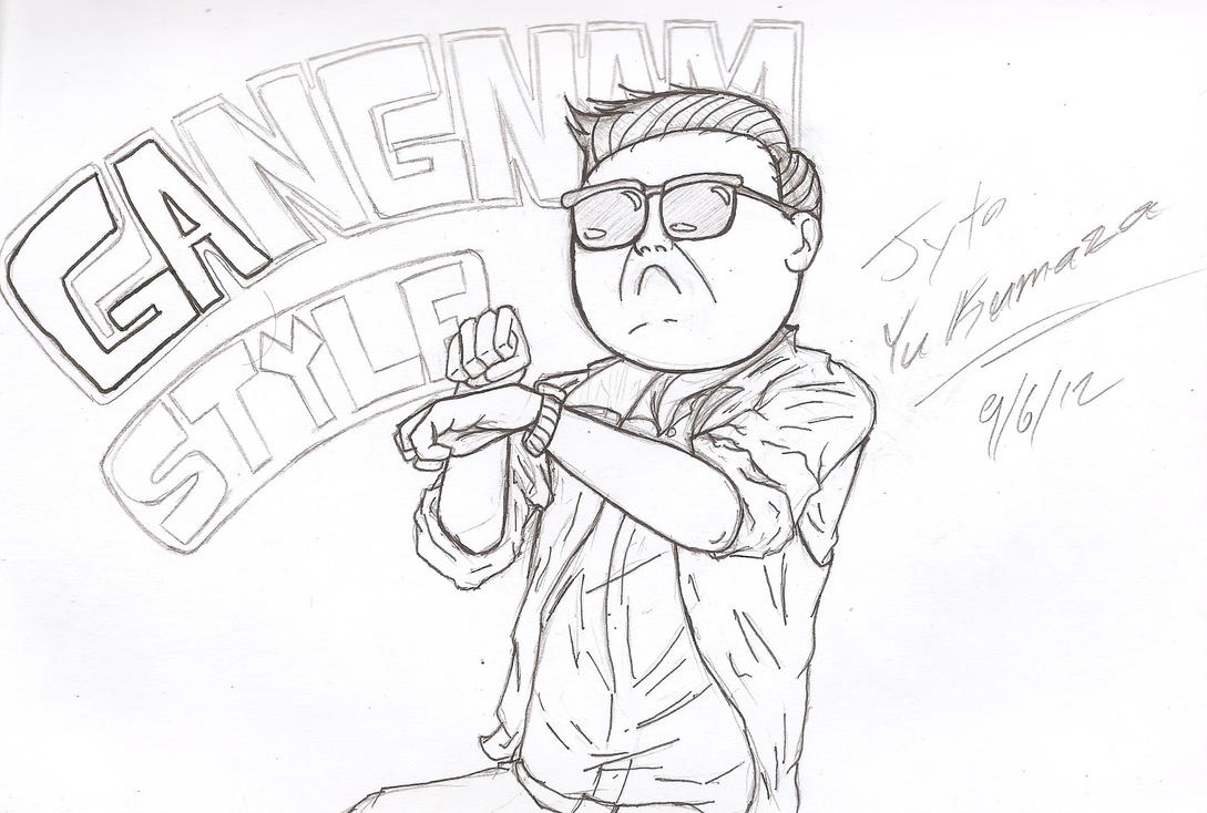 gangnam style coloring pages - photo #28