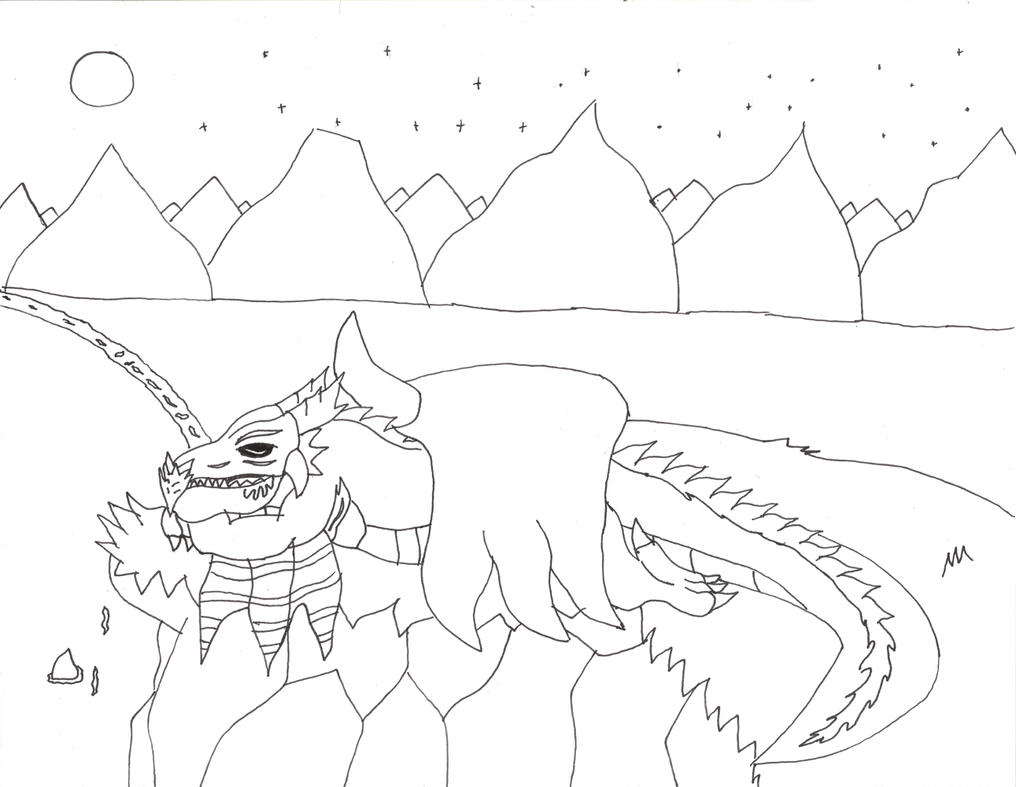 n is for night coloring pages - photo #45